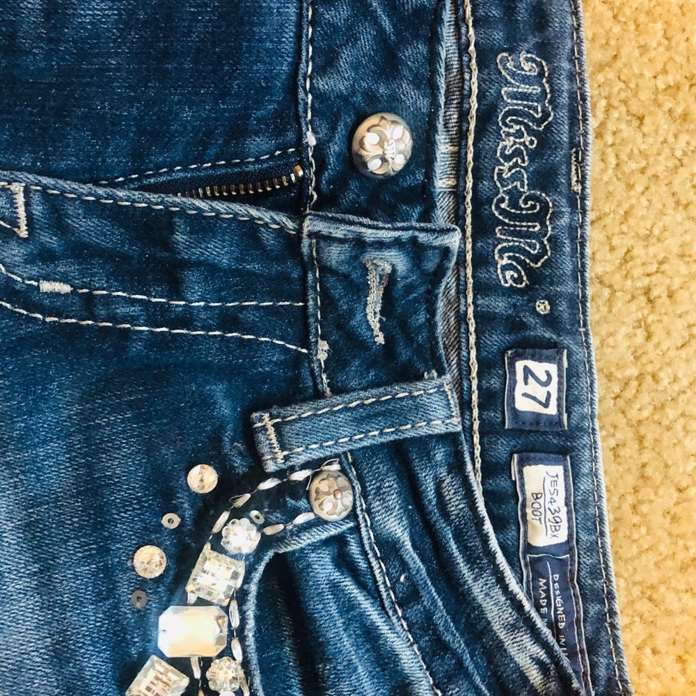 Miss me Jeans size 27X33 - Picture 5 of 8